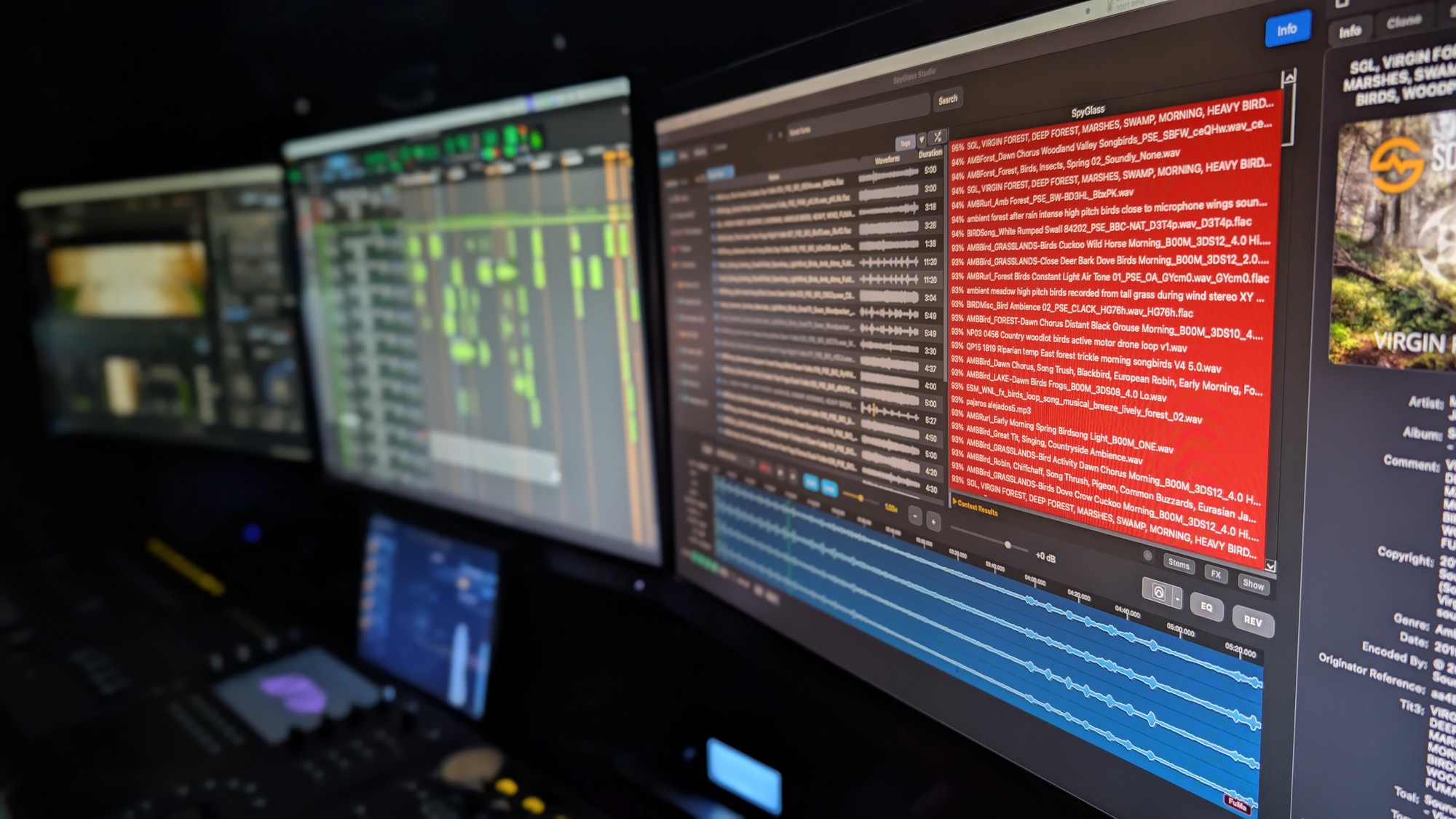 Spyglass Studio — Post-Production Session